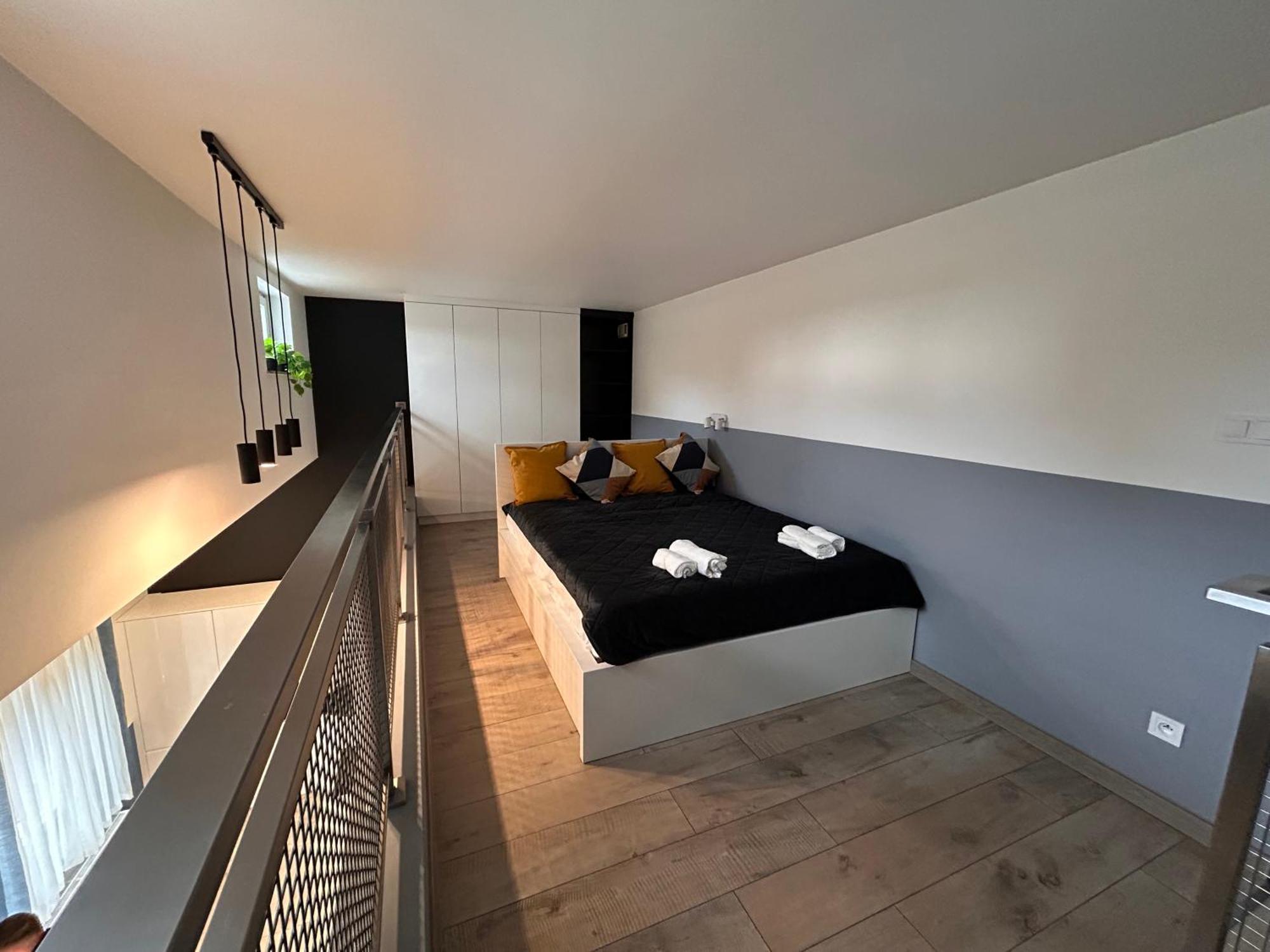 Apartament Dwupoziomowy Katowice Bagian luar foto