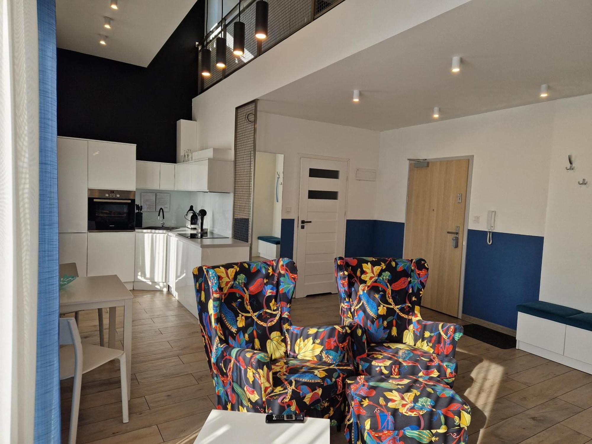 Apartament Dwupoziomowy Katowice Bagian luar foto